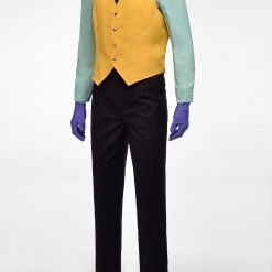 Batman: Arkham City The Joker Cosplay Costume -Game Costumes Shop COS 019 07