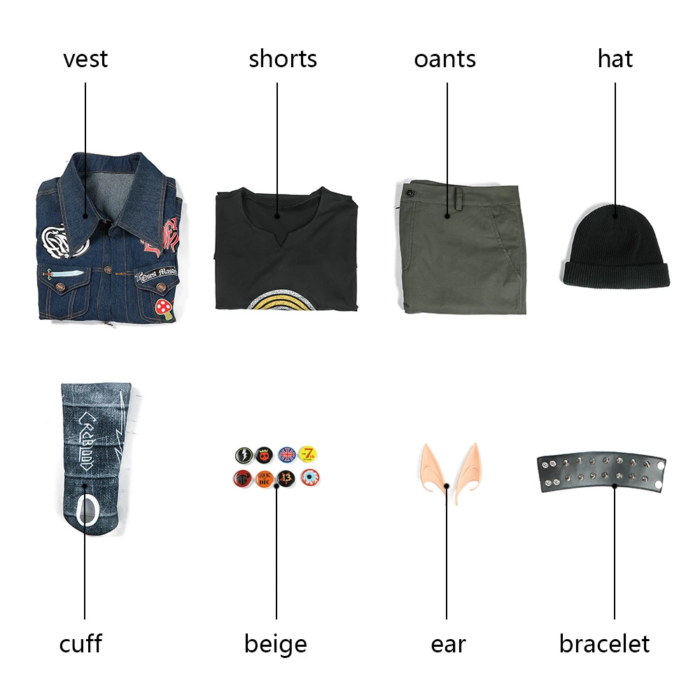 2020 Disney Onward Barley Lightfoot Cosplay Costume 14 2020 Disney Onward Barley Lightfoot Cosplay Costume - Image 12