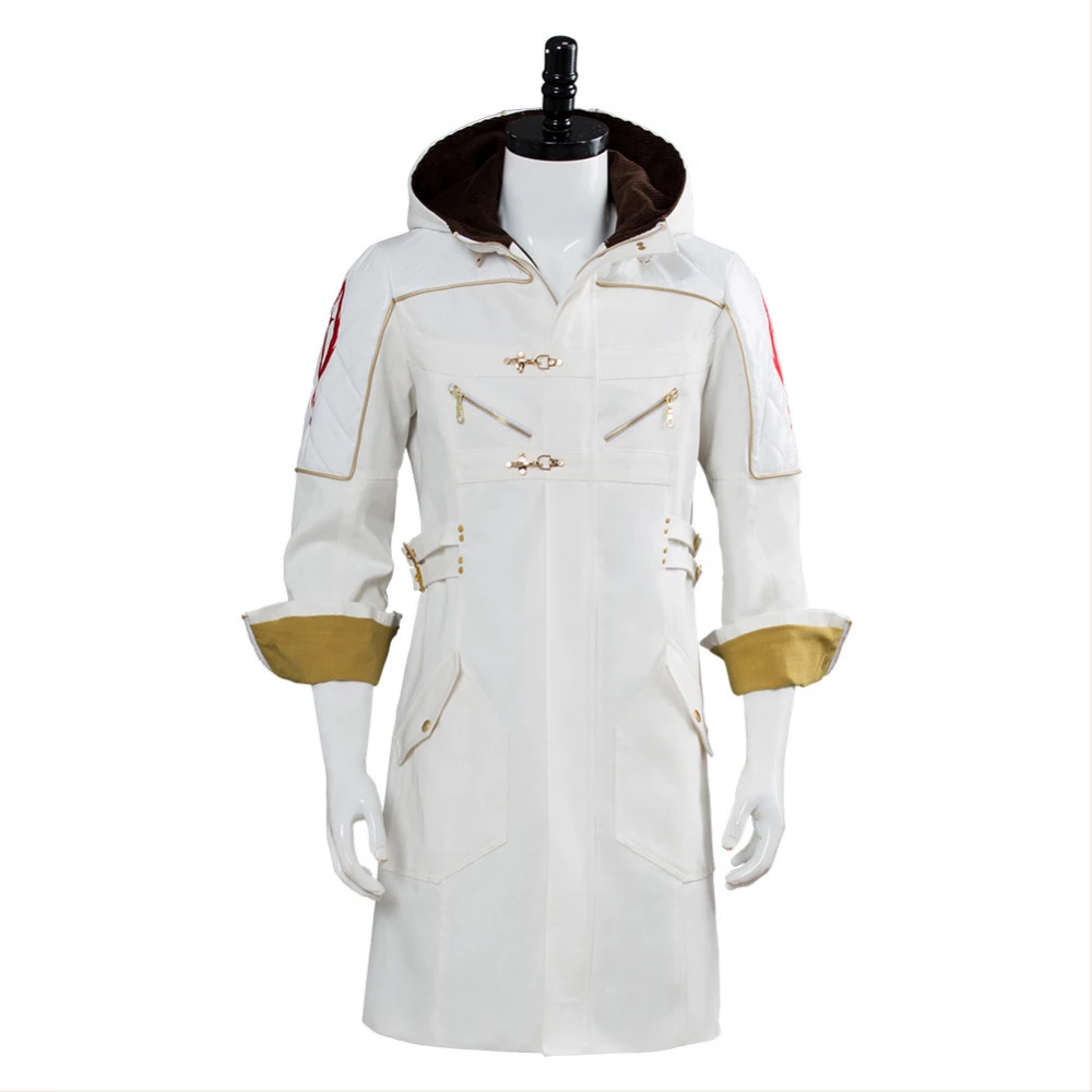 Devil May Cry 5 Nero White Coat Cosplay Costume 4 Devil May Cry 5 Nero White Coat Cosplay Costume - Image 2
