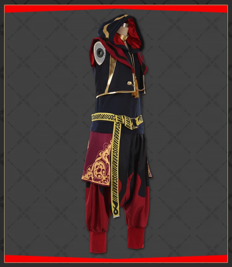 Disney: Twisted-Wonderland Scarabia Jamil Viper Cosplay Costume 5 Disney: Twisted-Wonderland Scarabia Jamil Viper Cosplay Costume - Image 3