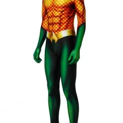 Aquaman Arthur Curry Jumpsuit Cosplay Costume -Game Costumes Shop COS 020 02 178