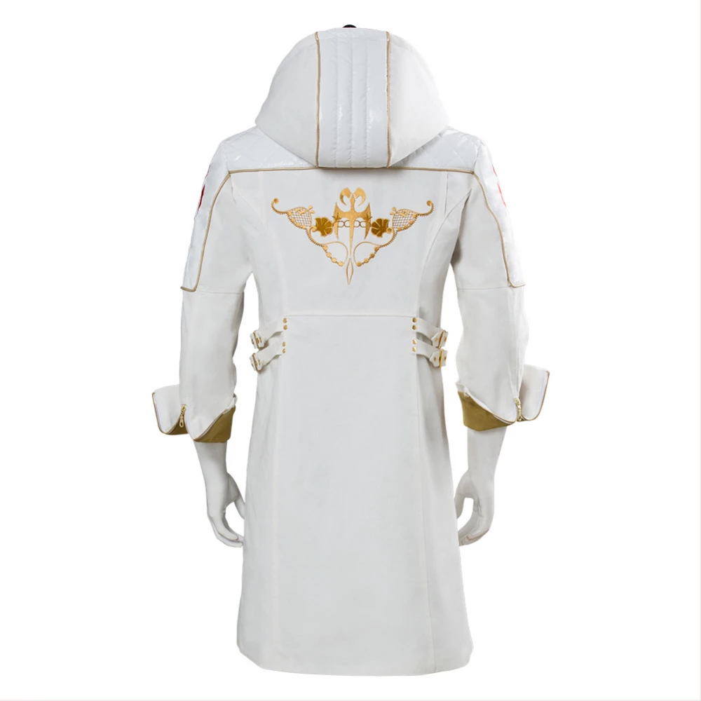 Devil May Cry 5 Nero White Coat Cosplay Costume 6 Devil May Cry 5 Nero White Coat Cosplay Costume - Image 4