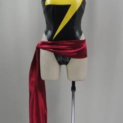 Marvel Avengers Alliance: Ms. Marvel Jumpsuit Cosplay Costume