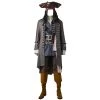 Pirates Of The Caribbean Captain Jack Sparrow Cosplay Costume -Game Costumes Shop COS 021 01 69