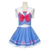 Overwatch D.VA Hana Song Sailor Suit Cosplay Costume