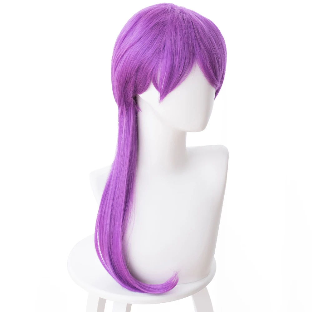 Purple 45cm League Of Legends LOL K/DA Evelynn Cosplay Wig 4 Purple 45cm League Of Legends LOL K/DA Evelynn Cosplay Wig - Image 2