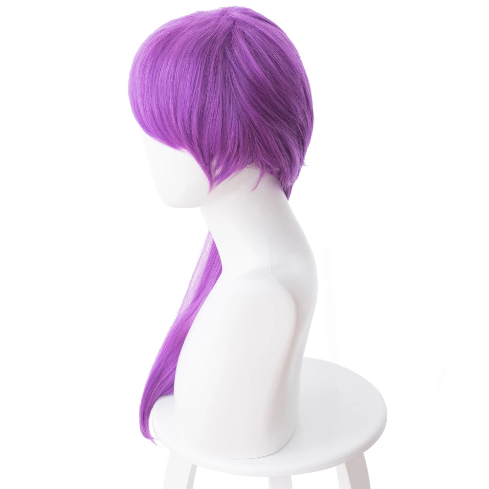 Purple 45cm League Of Legends LOL K/DA Evelynn Cosplay Wig 5 Purple 45cm League Of Legends LOL K/DA Evelynn Cosplay Wig - Image 3