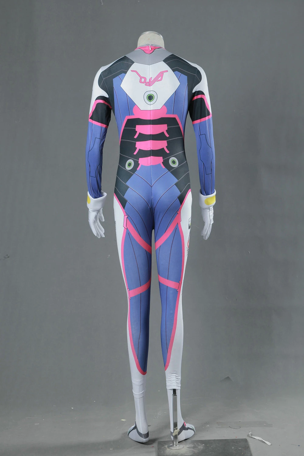 Overwatch D.VA Zentai Jumpsuit Cosplay Costume 6 Overwatch D.VA Zentai Jumpsuit Cosplay Costume - Image 4