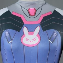 Overwatch D.VA Zentai Jumpsuit Cosplay Costume 15 Overwatch D.VA Zentai Jumpsuit Cosplay Costume -Game Costumes Shop COS 021 05 22