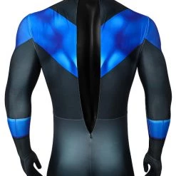 Batman: Under The Red Hood Nightwing Dick Grayson Jumpsuit Cosplay Costume 16 Batman: Under The Red Hood Nightwing Dick Grayson Jumpsuit Cosplay Costume -Game Costumes Shop COS 021 05 55