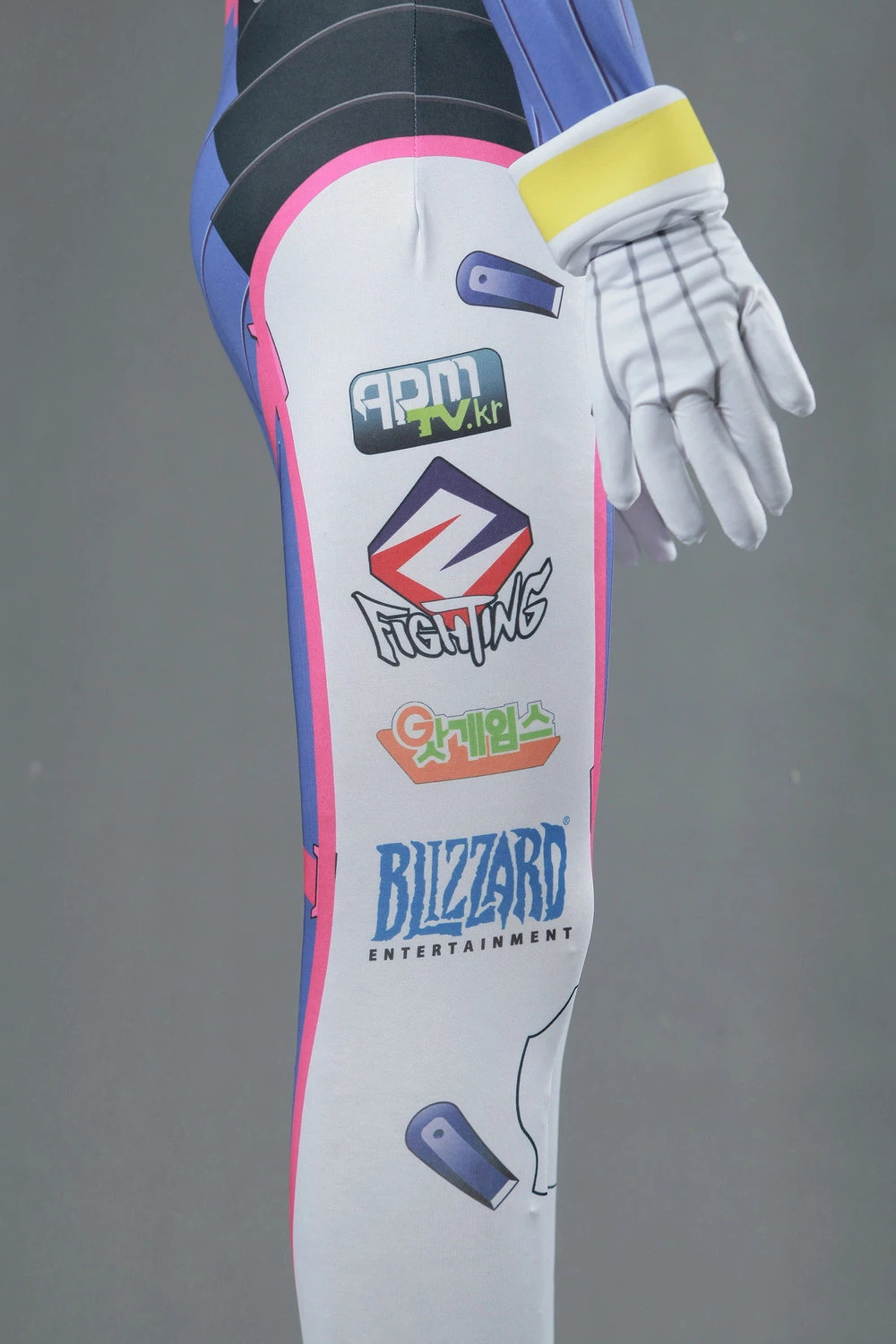 Overwatch D.VA Zentai Jumpsuit Cosplay Costume 8 Overwatch D.VA Zentai Jumpsuit Cosplay Costume - Image 6