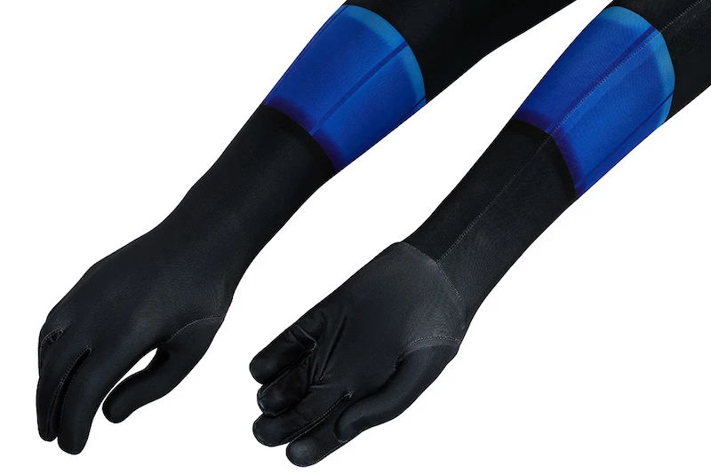 Batman: Under The Red Hood Nightwing Dick Grayson Jumpsuit Cosplay Costume 9 Batman: Under The Red Hood Nightwing Dick Grayson Jumpsuit Cosplay Costume - Image 7