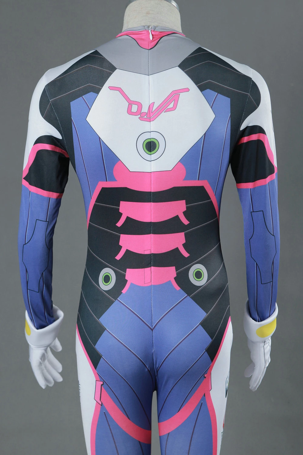 Overwatch D.VA Zentai Jumpsuit Cosplay Costume 9 Overwatch D.VA Zentai Jumpsuit Cosplay Costume - Image 7