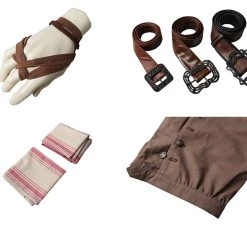 Pirates Of The Caribbean Captain Jack Sparrow Cosplay Costume -Game Costumes Shop COS 021 07 5