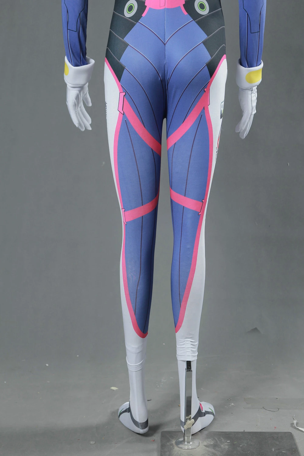 Overwatch D.VA Zentai Jumpsuit Cosplay Costume 10 Overwatch D.VA Zentai Jumpsuit Cosplay Costume - Image 8