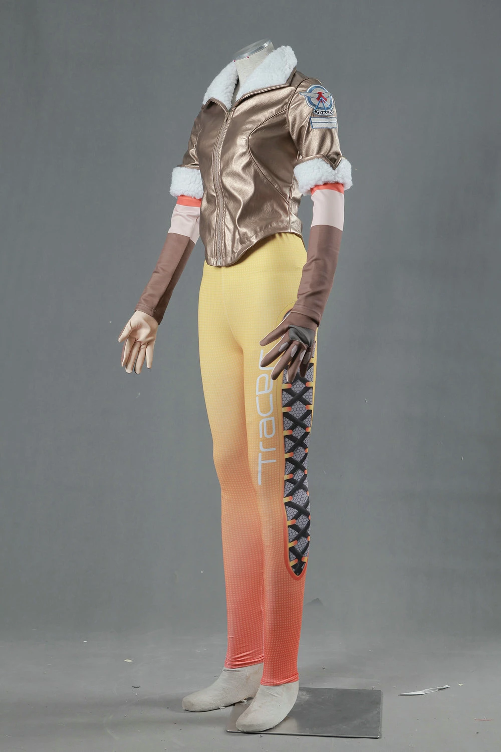 Overwatch Tracer Suit Cosplay Costume 4 Overwatch Tracer Suit Cosplay Costume - Image 2