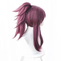 Purple 45cm League Of Legends LOL K/DA Akali Cosplay Wig 9 Purple 45cm League Of Legends LOL K/DA Akali Cosplay Wig -Game Costumes Shop COS 022 04 60