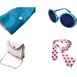 Despicable Me 3 Lucy Cosplay Costume 13 Despicable Me 3 Lucy Cosplay Costume -Game Costumes Shop COS 022 06 10