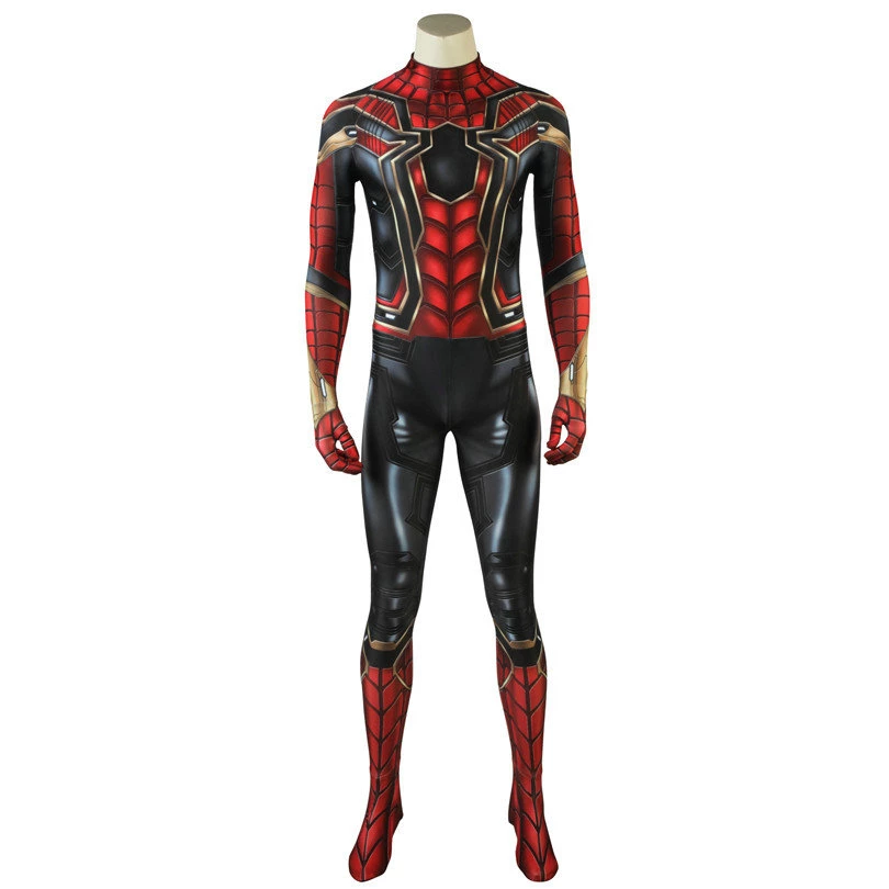 Avengers: Infinity War Spider-Man Cosplay Costume 3 Avengers: Infinity War Spider-Man Cosplay Costume