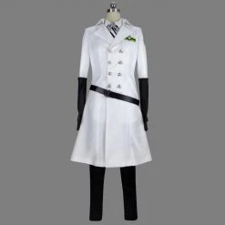 Disney Twisted Wonderland Diasomnia Silver Lab Coat Cosplay Costume
