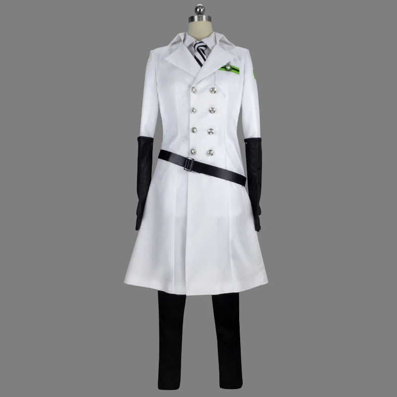 Disney Twisted Wonderland Diasomnia Silver Lab Coat Cosplay Costume 4 Disney Twisted Wonderland Diasomnia Silver Lab Coat Cosplay Costume - Image 2