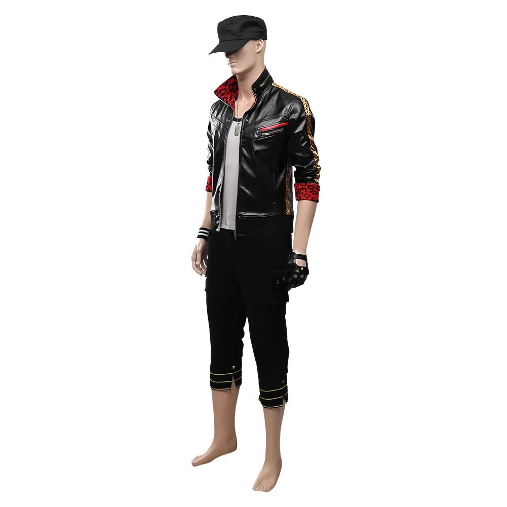 Final Fantasy VII Remake Leslie Kyle Cosplay Costume 5 Final Fantasy VII Remake Leslie Kyle Cosplay Costume - Image 3