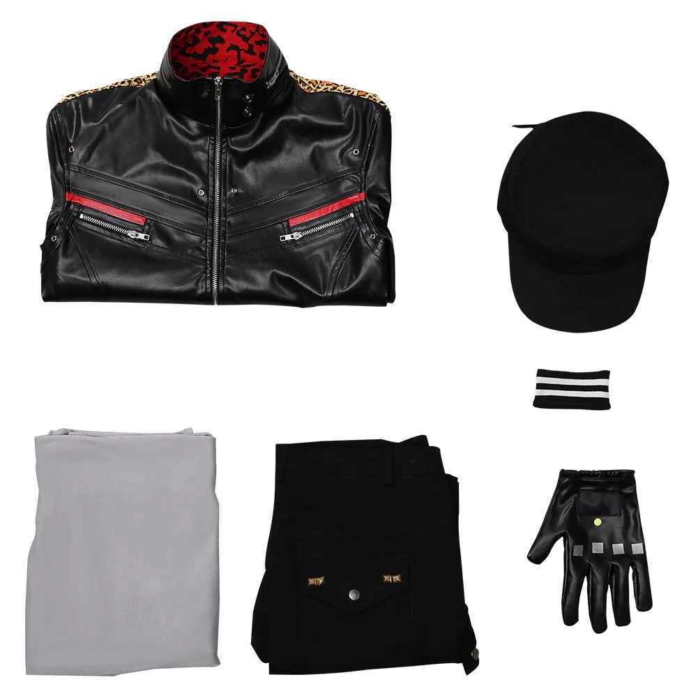 Final Fantasy VII Remake Leslie Kyle Cosplay Costume 7 Final Fantasy VII Remake Leslie Kyle Cosplay Costume - Image 5