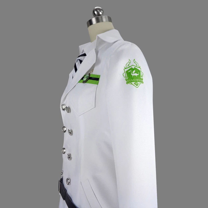 Disney Twisted Wonderland Diasomnia Silver Lab Coat Cosplay Costume 7 Disney Twisted Wonderland Diasomnia Silver Lab Coat Cosplay Costume - Image 5