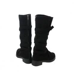 Game Of Thrones Season 7 Daenerys Targaryen Black Cosplay Boots -Game Costumes Shop COS 025 03 49