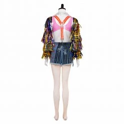 Birds Of Prey (and The Fantabulous Emancipation Of One Harley Quinn) Harley Quinn Cheerleader Suit Cosplay Costume -Game Costumes Shop COS 026 03 99