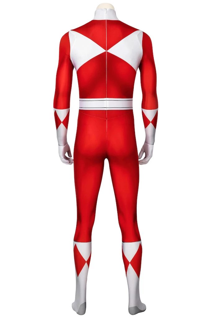 Power Rangers Jason Scott Jumpsuit Cosplay Costume 8 Power Rangers Jason Scott Jumpsuit Cosplay Costume - Image 6