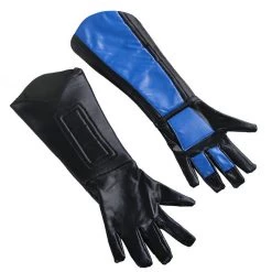 Deluxe Batman: Arkham City Nightwing Cosplay Costume 15 Deluxe Batman: Arkham City Nightwing Cosplay Costume -Game Costumes Shop COS 026 06