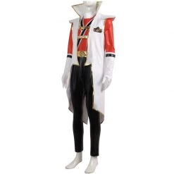 Power Rangers Red Samurai Ranger Super Samurai Mode Cosplay Costume -Game Costumes Shop COS 027 02 231