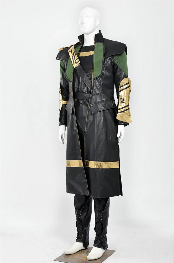 Thor: The Dark World Loki Laufeyson Cosplay Costume 4 Thor: The Dark World Loki Laufeyson Cosplay Costume - Image 2
