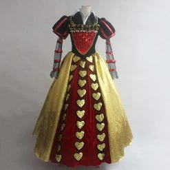 Alice In Wonderland Red Queen Cosplay Costume