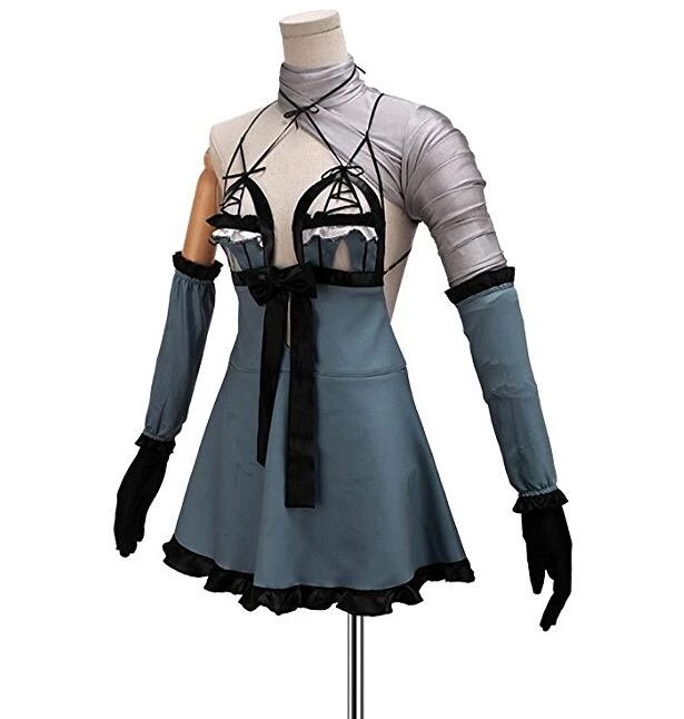 NieR: Automata 2B YoRHa No.2 Type B Swimsuit Cosplay Costume 5 NieR: Automata 2B YoRHa No.2 Type B Swimsuit Cosplay Costume - Image 3