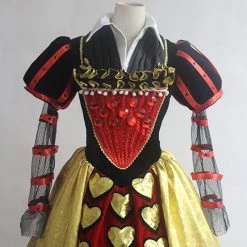 Alice In Wonderland Red Queen Cosplay Costume -Game Costumes Shop COS 030 04 17