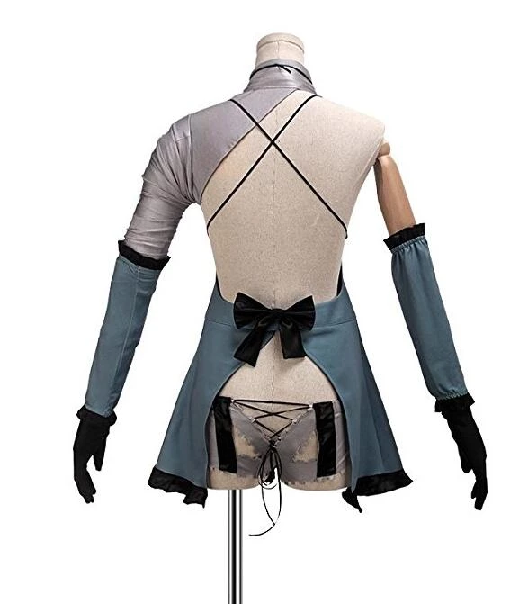 NieR: Automata 2B YoRHa No.2 Type B Swimsuit Cosplay Costume 6 NieR: Automata 2B YoRHa No.2 Type B Swimsuit Cosplay Costume - Image 4