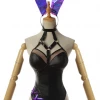League Of Legends LOL K/DA ALL OUT Evelynn Bunny Suit Cosplay Costume 1 League Of Legends LOL K/DA ALL OUT Evelynn Bunny Suit Cosplay Costume -Game Costumes Shop COS 031 01 236