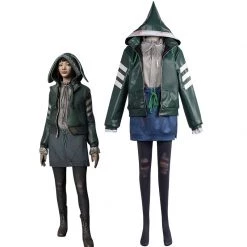 Dead By Daylight Feng Min Green Suit Cosplay Costume