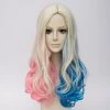 55cm Suicide Squad Harley Quinn Cosplay Wig -Game Costumes Shop COS 032 01 43
