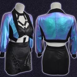 League Of Legends LOL K/DA ALL OUT Evelynn Cosplay Costume -Game Costumes Shop COS 032 02 151