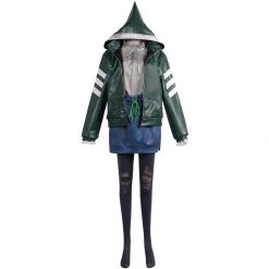 Dead By Daylight Feng Min Green Suit Cosplay Costume -Game Costumes Shop COS 032 02 195
