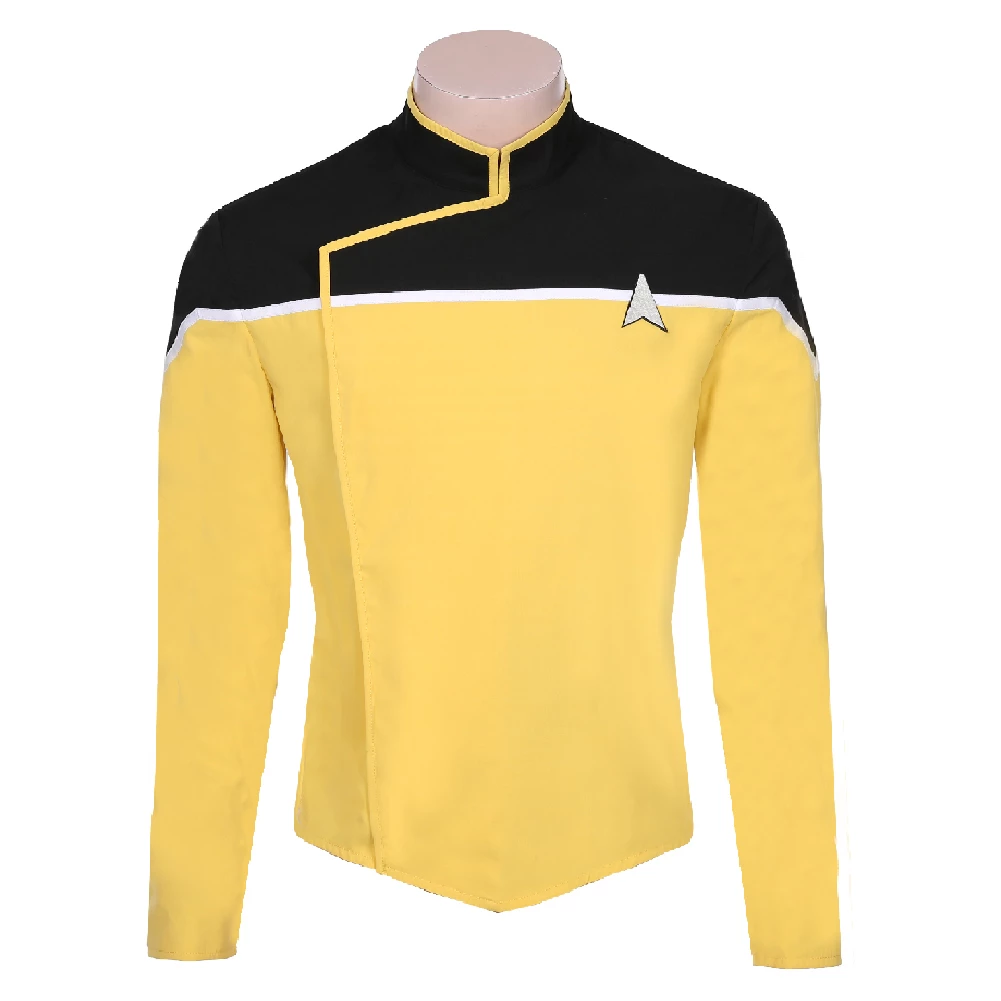 Star Trek: Lower Decks Season 1 Male Uniform Cosplay Costume 4 Star Trek: Lower Decks Season 1 Male Uniform Cosplay Costume - Image 2