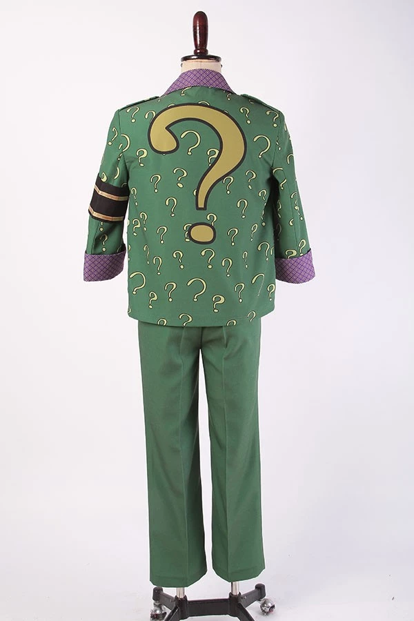 Batman: Arkham City The Riddler Edward Nigma Cosplay Costume 5 Batman: Arkham City The Riddler Edward Nigma Cosplay Costume - Image 3