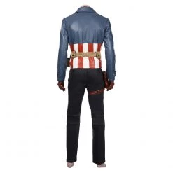 Marvel's Avengers Steve Rogers Captain America Cosplay Costume 11 Marvel's Avengers Steve Rogers Captain America Cosplay Costume -Game Costumes Shop COS 038 03 95