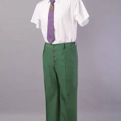 Batman: Arkham City The Riddler Edward Nigma Cosplay Costume 10 Batman: Arkham City The Riddler Edward Nigma Cosplay Costume -Game Costumes Shop COS 038 04 11