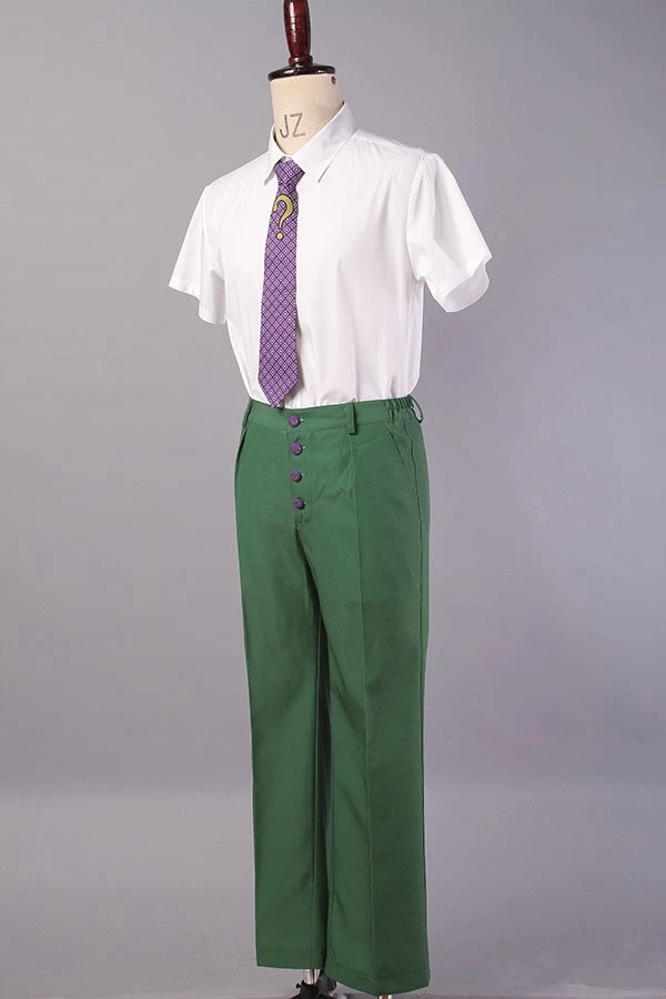 Batman: Arkham City The Riddler Edward Nigma Cosplay Costume 6 Batman: Arkham City The Riddler Edward Nigma Cosplay Costume - Image 4