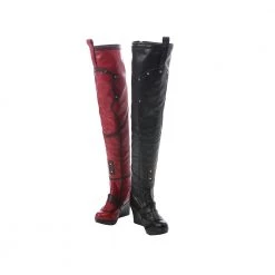 Batman: Arkham City Harley Quinn Cosplay Boots