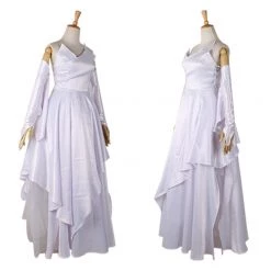 Final Fantasy XV Lunafreya Nox Fleuret Wedding Dress Cosplay Costume -Game Costumes Shop COS 039 03 100